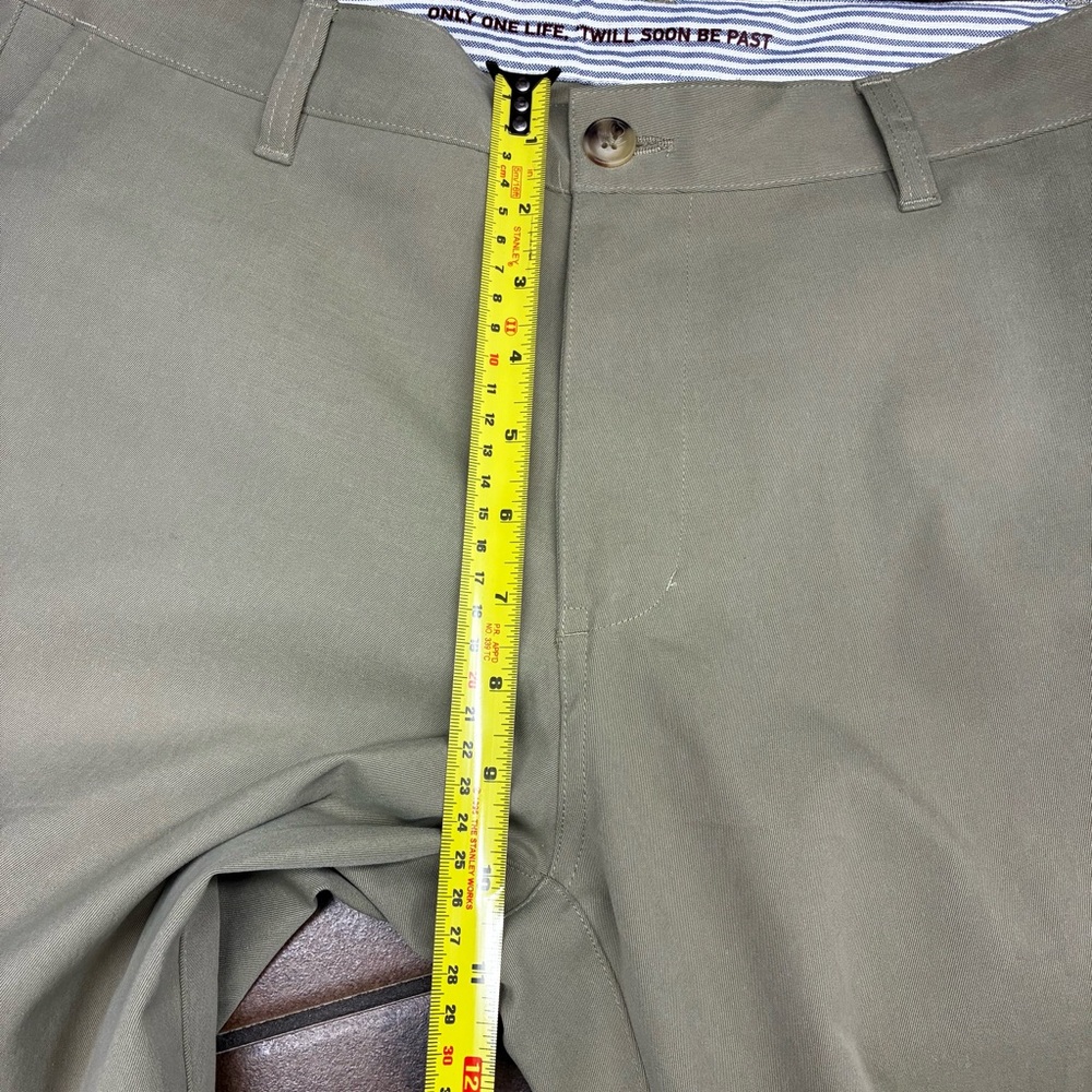 Rhone Mens Tan Chino Pants Size 32 - Picture 8 of 9